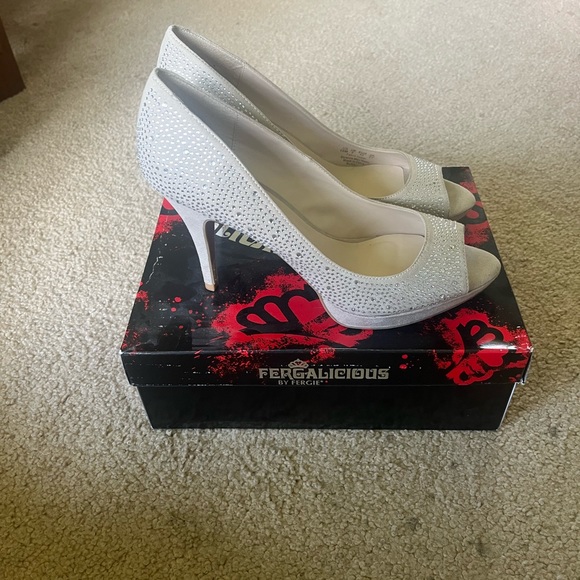 Open Toed Heels By Fergie - Picture 4 of 7